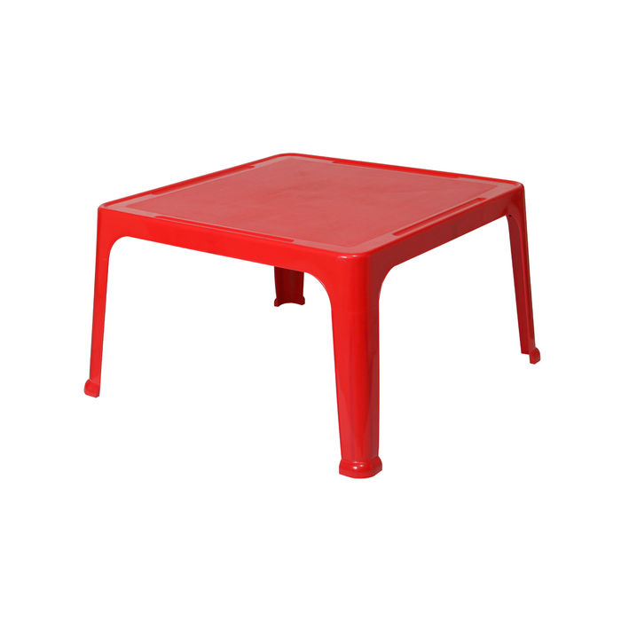 Tuff Play Table Kids Plastic Furniture - Fire Engine Red