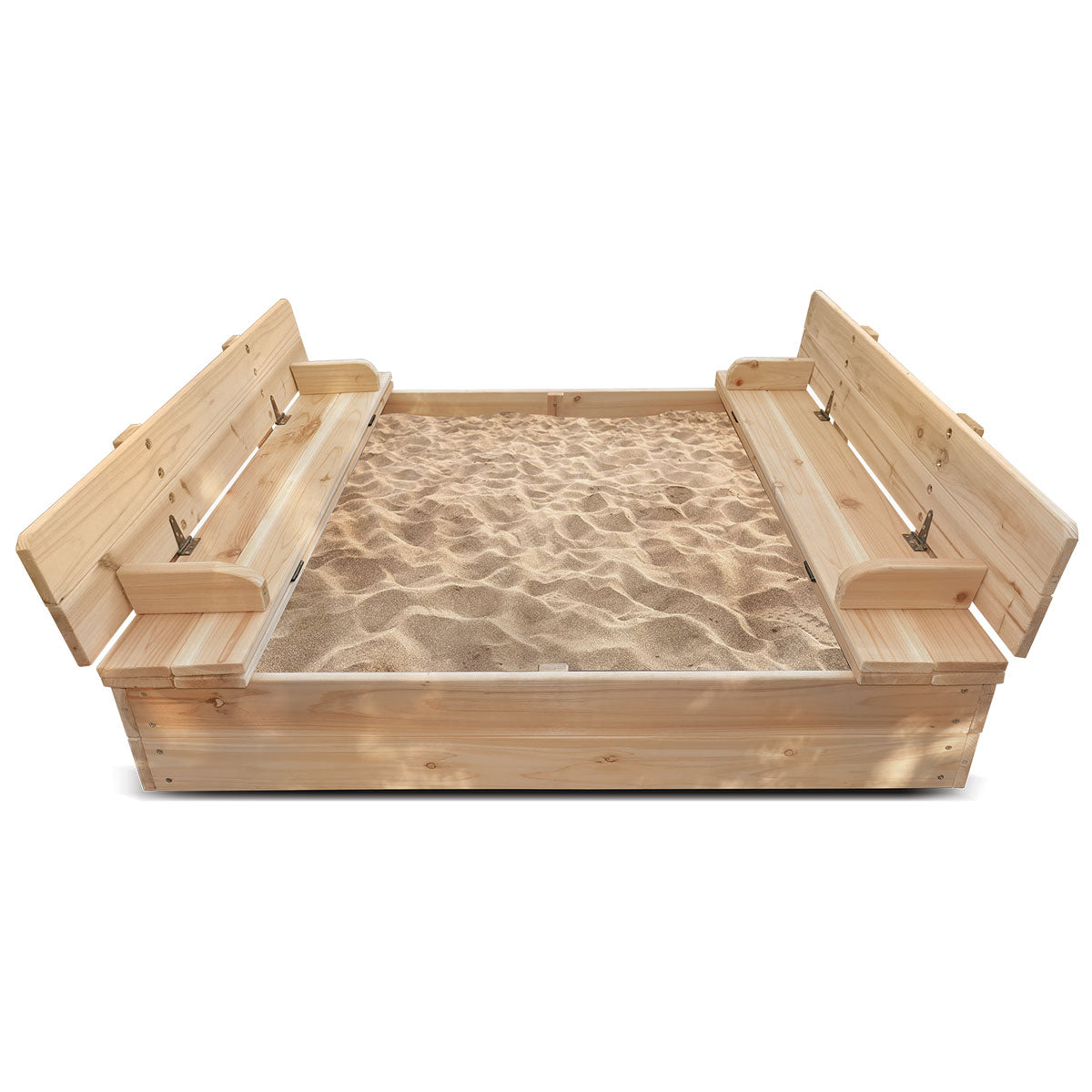 Lifespan Kids Strongbox 2 Square Sandpit | Beach Sand | Baby Bunting AU