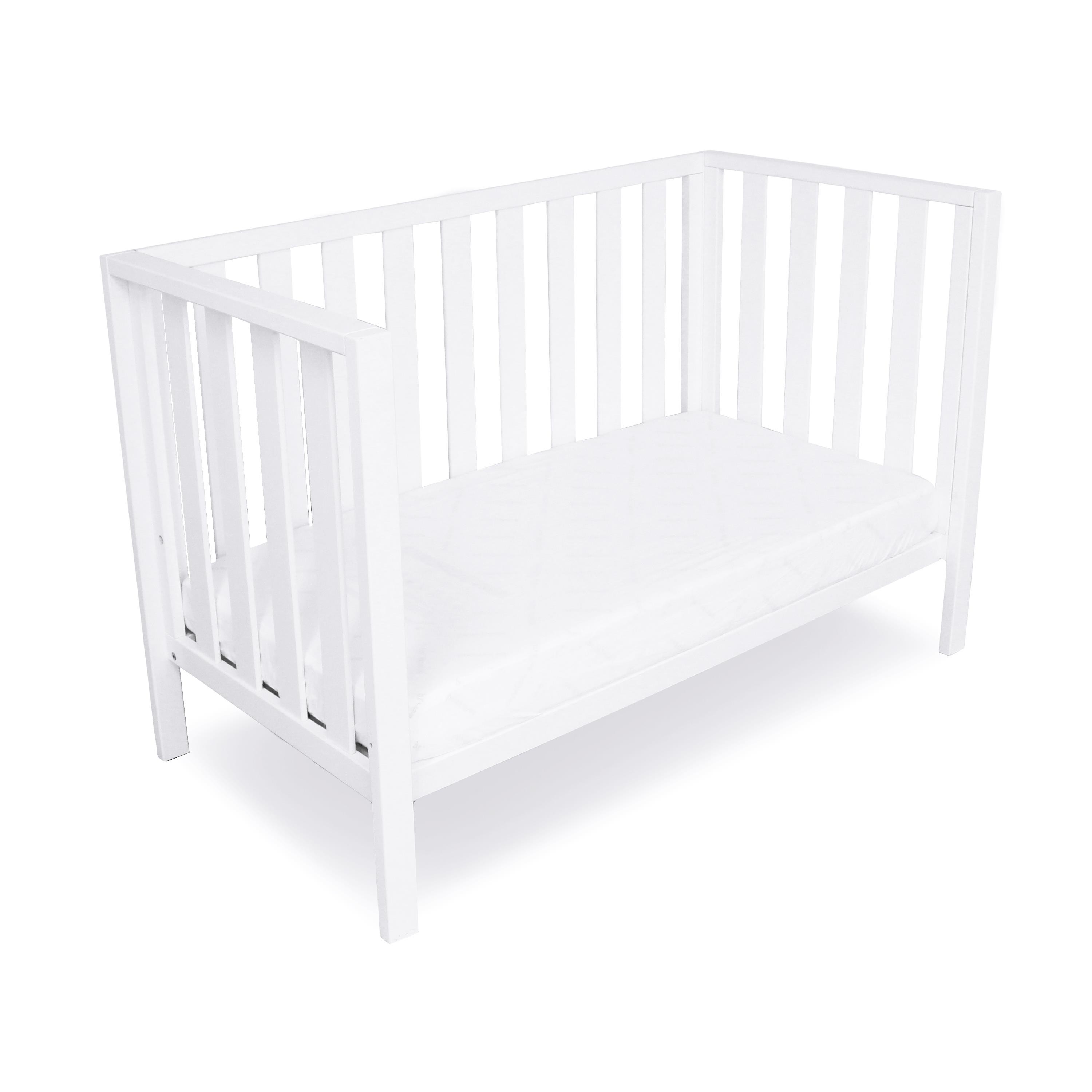 Babyhood Mali Compact Cot White Cots Baby Bunting AU