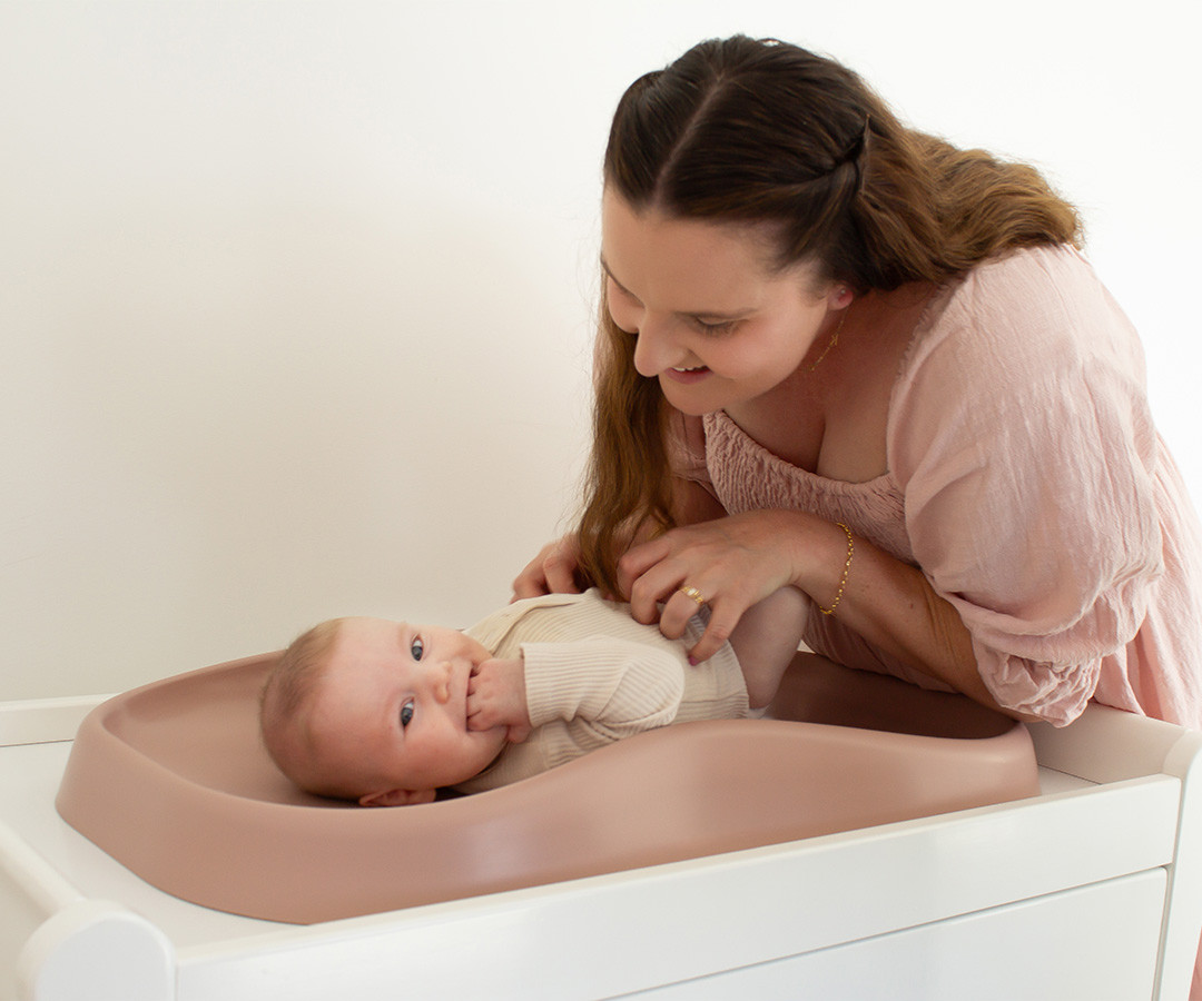 Babyhood Ultimate Change Pad Blush Changepads Baby Bunting AU