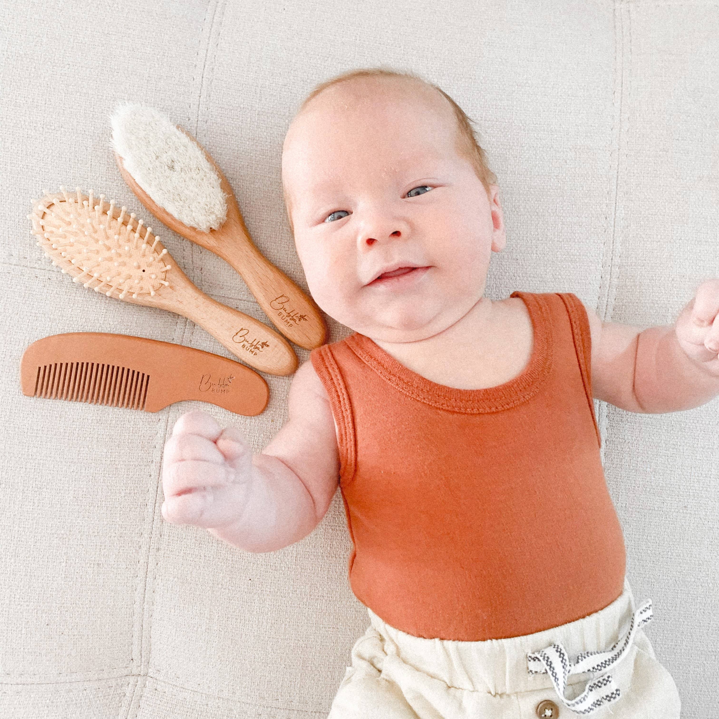 Bubba Bump Baby Brush Set Gift Hampers Baby Bunting AU