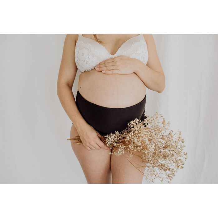  Mama Cotton Womens Over Bump Maternity Underwear High Waist  Seamless Pregnancy Briefs Panties Multi-Pack