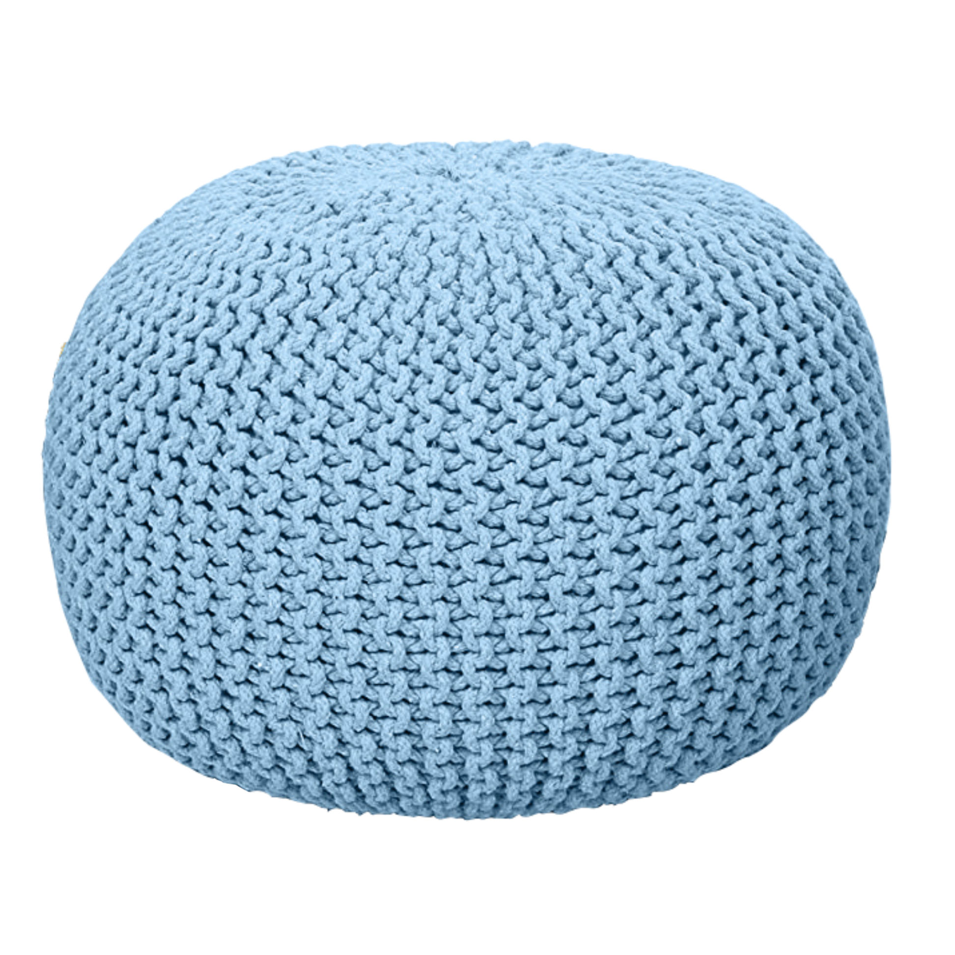 Wool Mini Twist Pouf