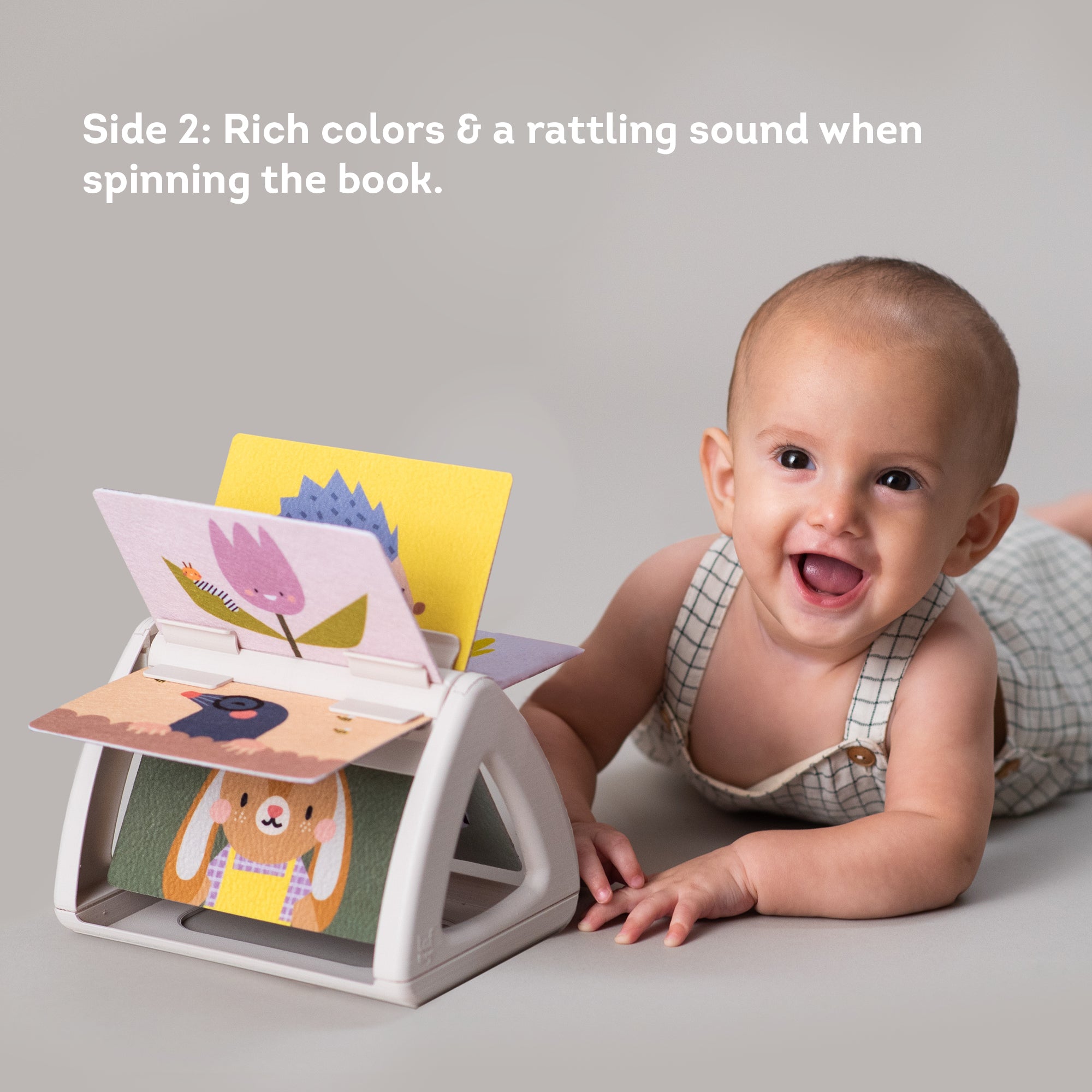 Taf Toys Tummy-time Spinning Book 