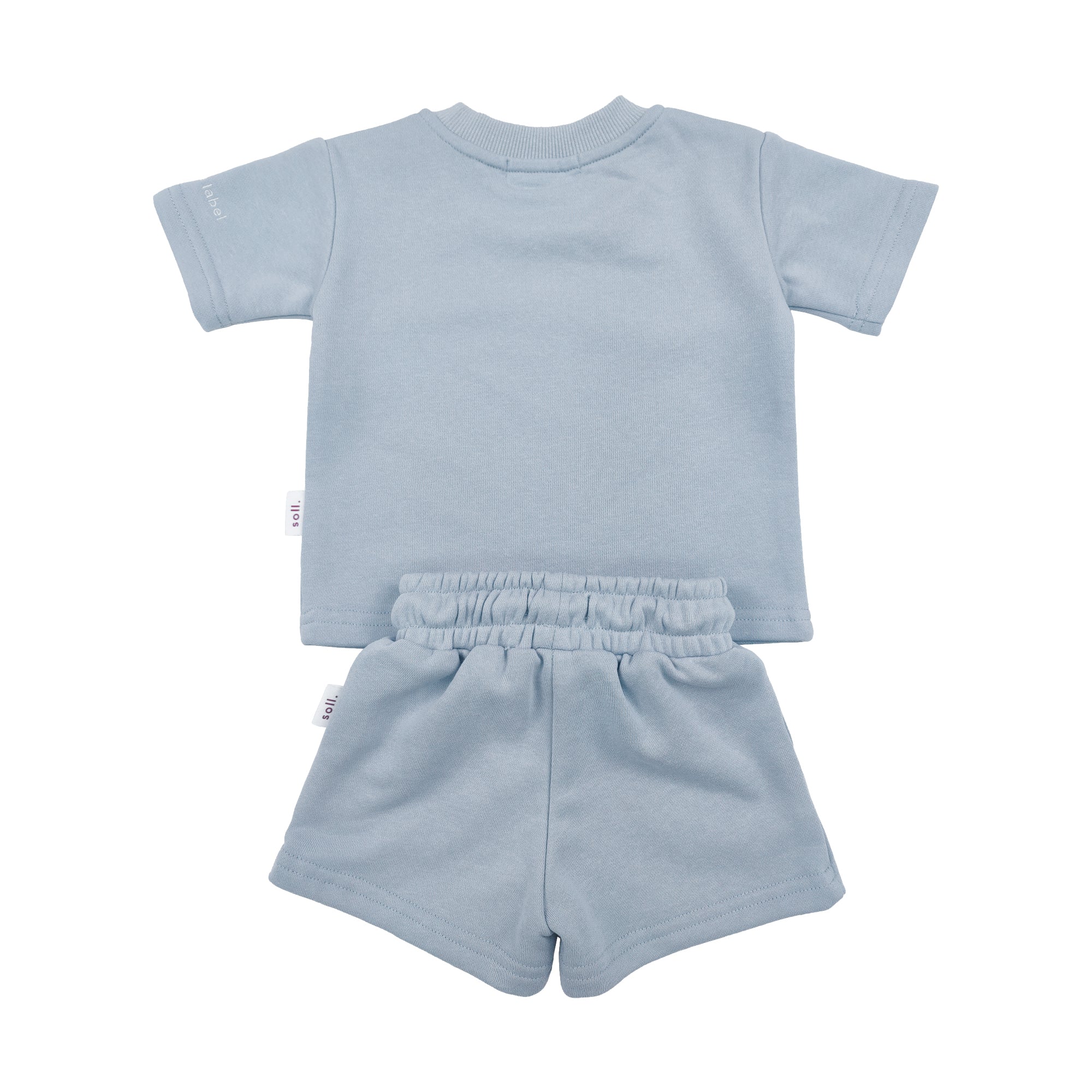 soll. the label Kids French Terry Set - Blue | Co-Ordinated Sets