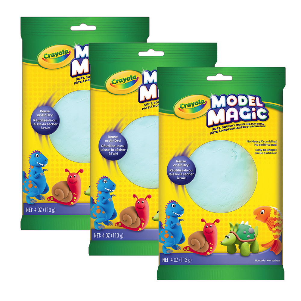 3x Crayola Kids/Childrens Creative Modeling Magic Squishy 113gms