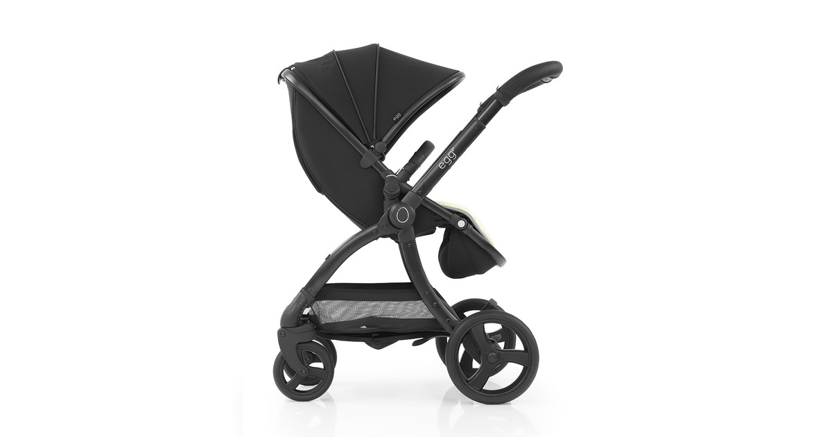 Egg Stroller Just Black Baby Bunting AU - Main Image