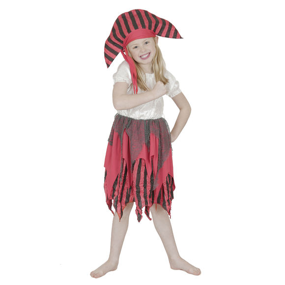 Disney Deckhand Pirate Dress Up Party Costume Kids Size 3-5