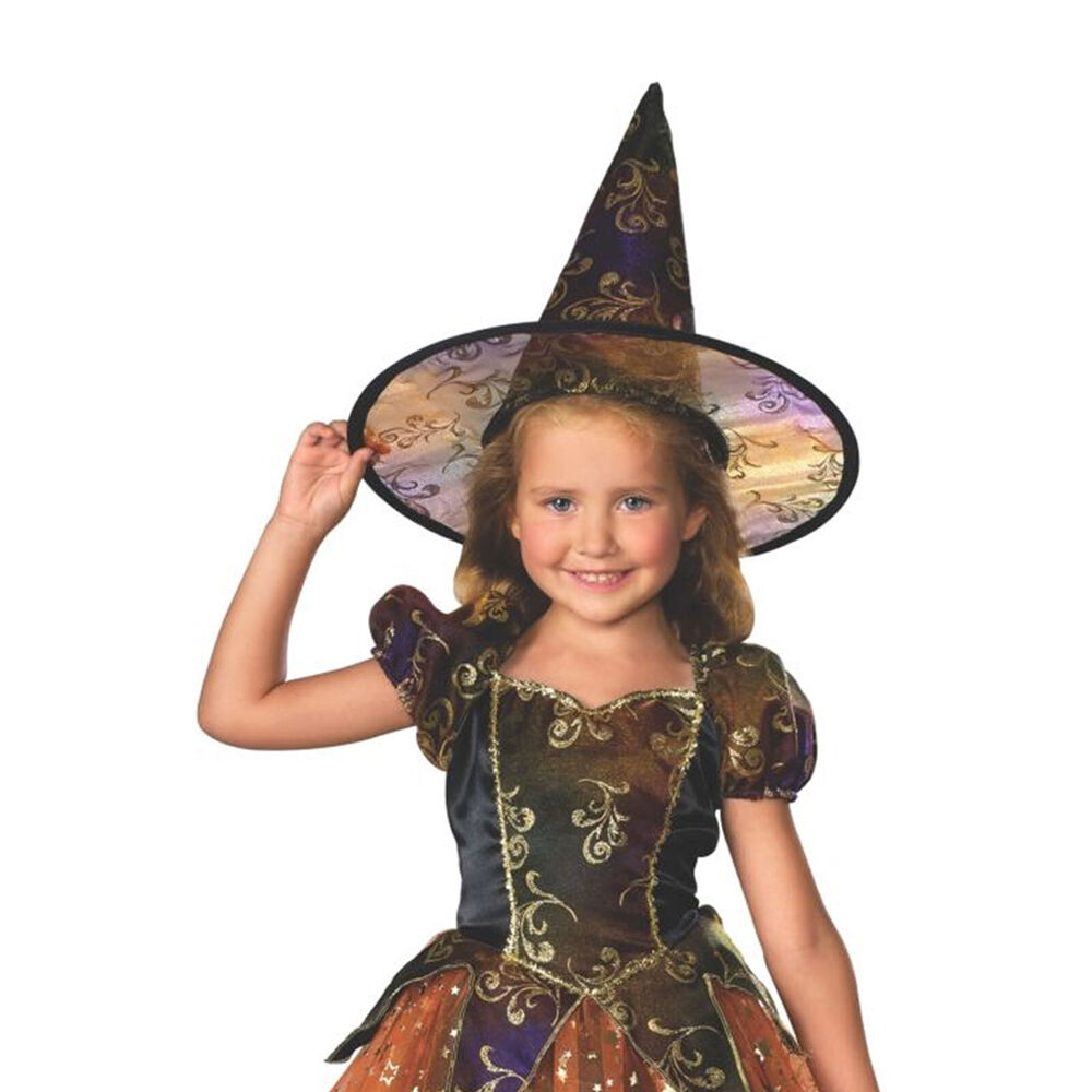 Rubies Elegant Magic Witch Girls Fancy Dress Up Party Costume Size