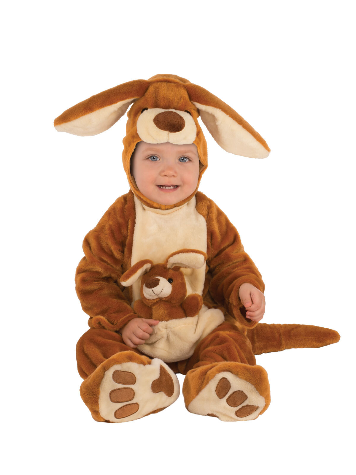 Rubies Kangaroo Plush Animal Dress Up Party Costume - Size Unisex Baby ...