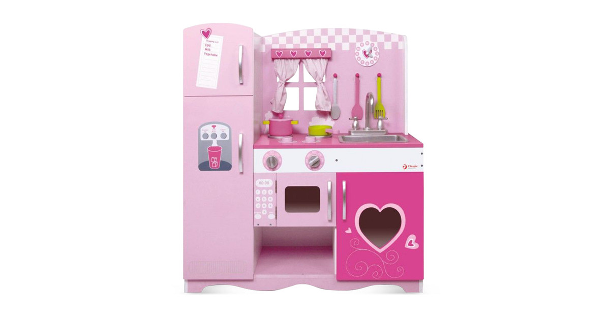 Classic World Kitchen Playset - Pink | Baby Bunting AU