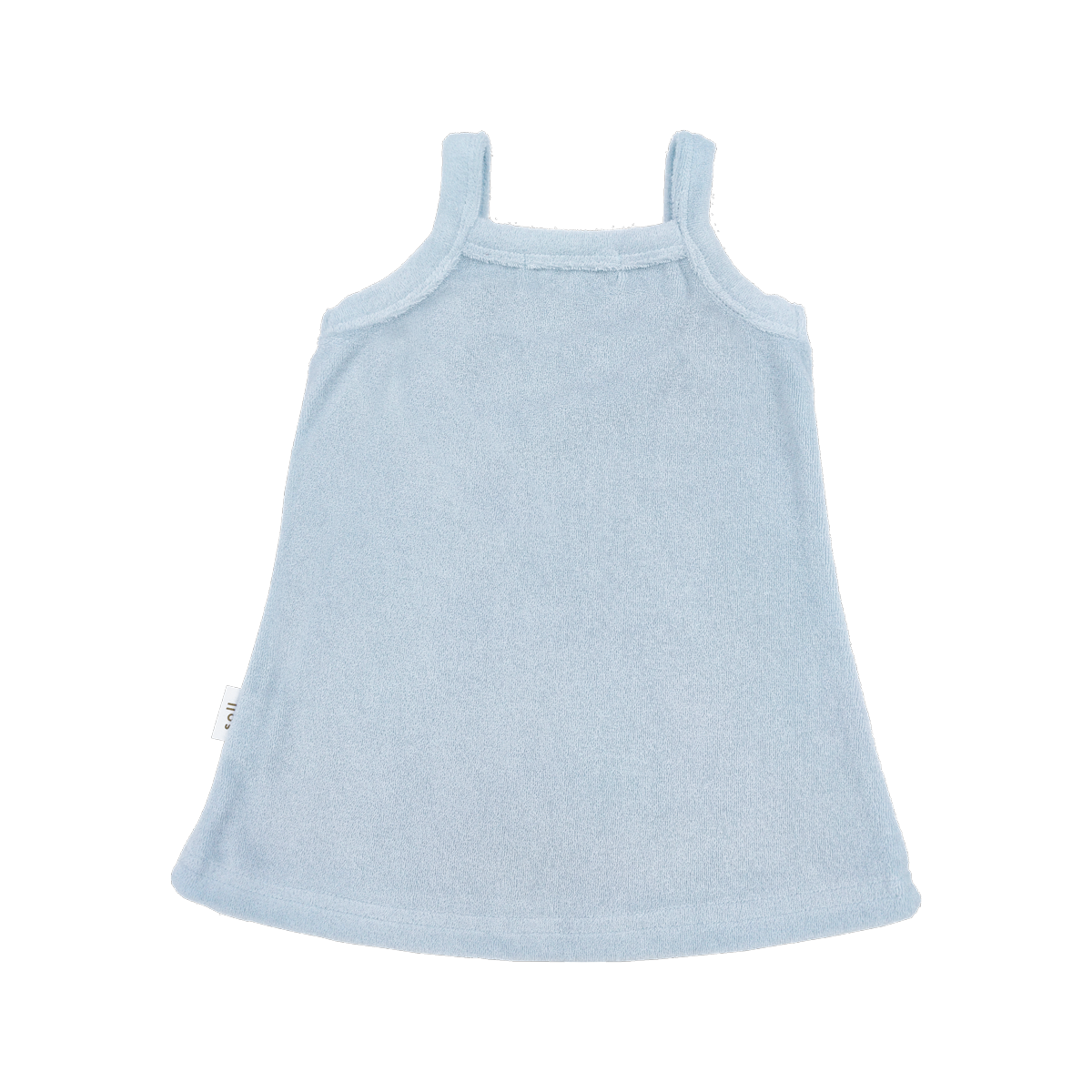 soll. the label Kids Terry Towel Dress - Blue | Baby Bunting AU
