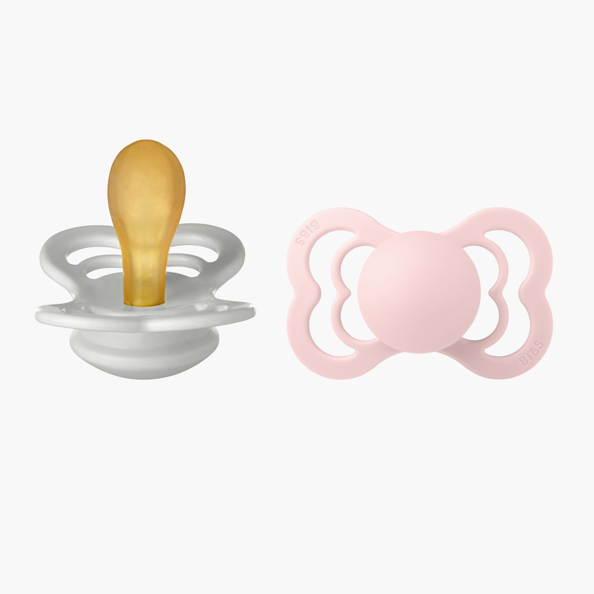 Bibs Supreme Latex S2 Dummies Blossom/Haze Teats Baby Bunting AU