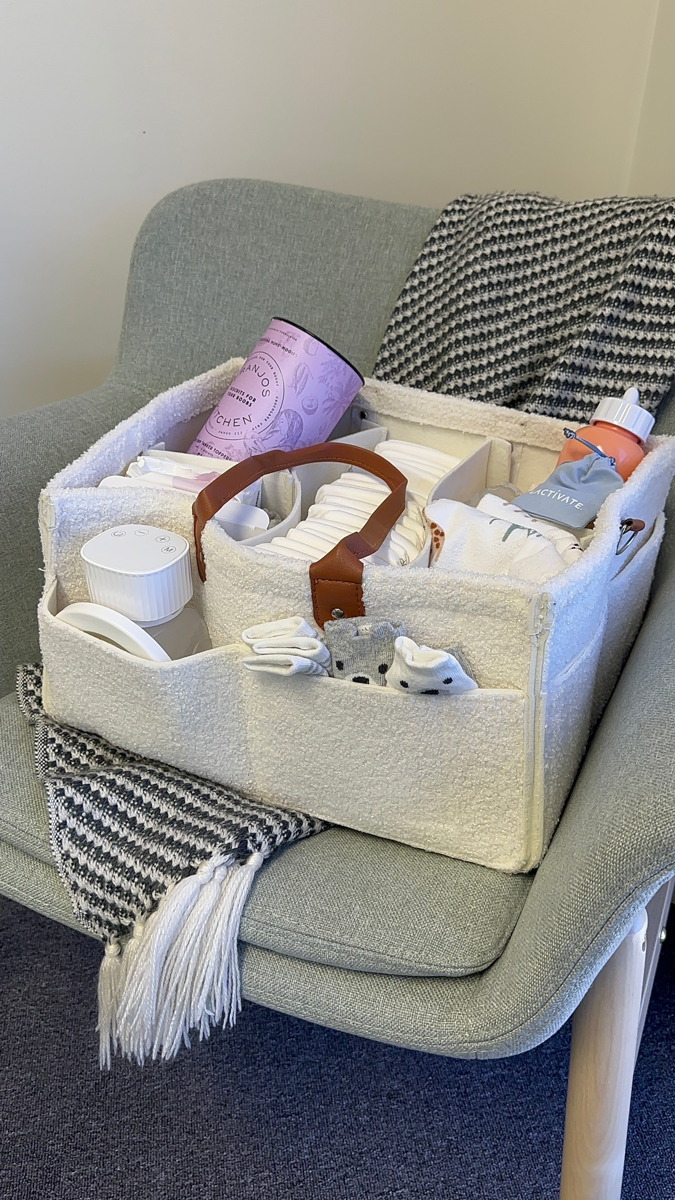Lactivate Teddy Nursing Caddie Storage Baby Bunting AU