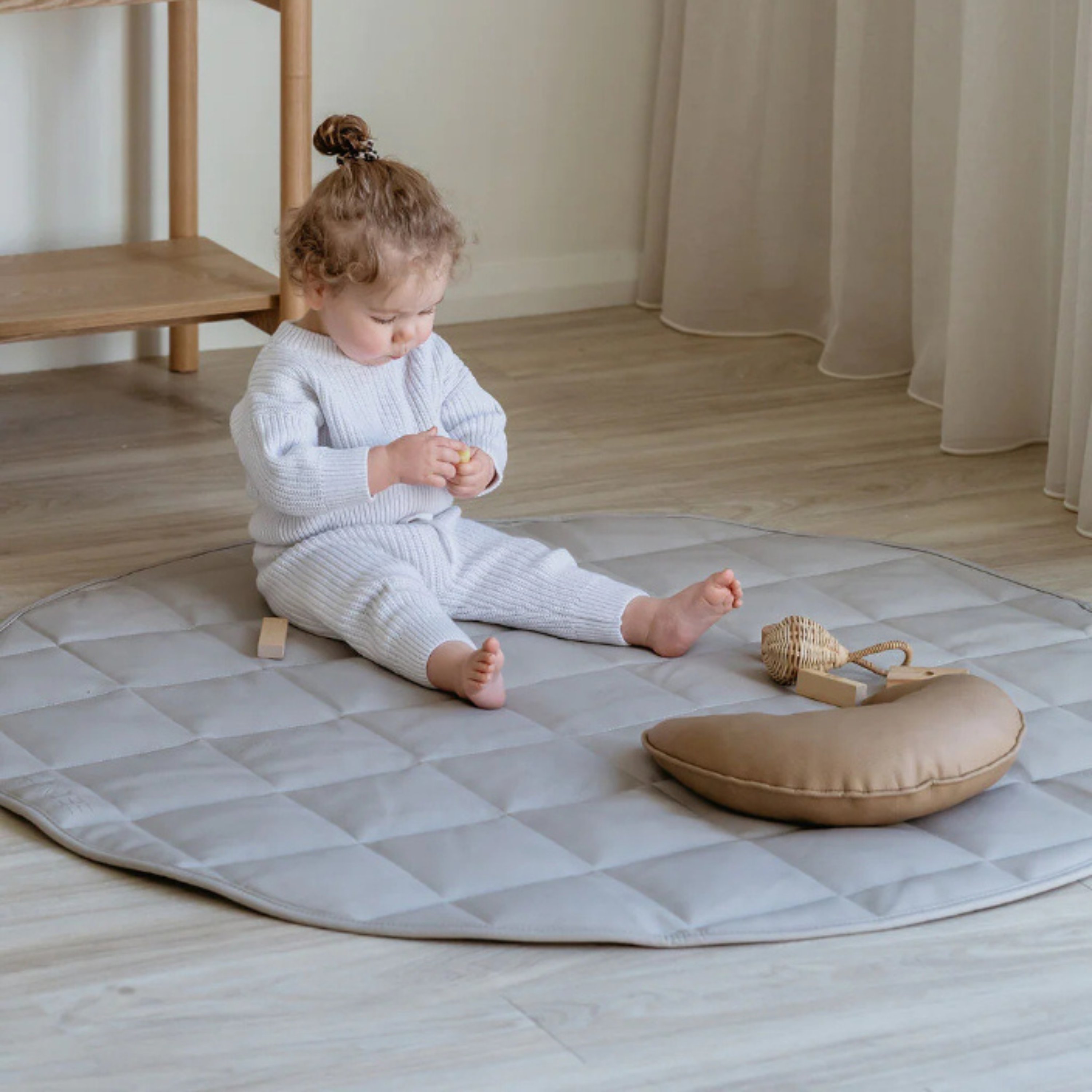 Henlee Quilted Play Mat Cloud Mats Baby Bunting AU