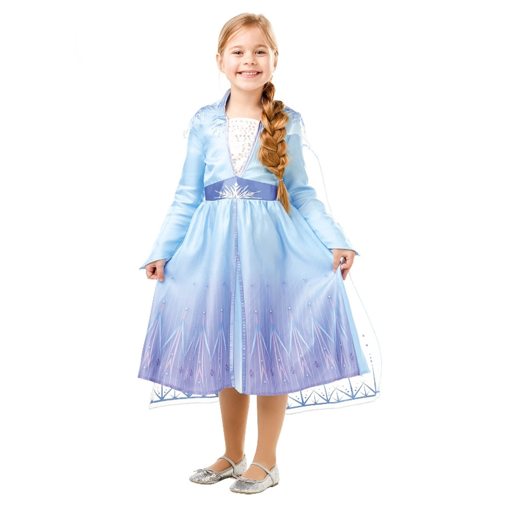 Disney Frozen 2 Size 3 5 Girls Princess Elsa Classic Dress Up Halloween Costume Costume Baby Bunting AU