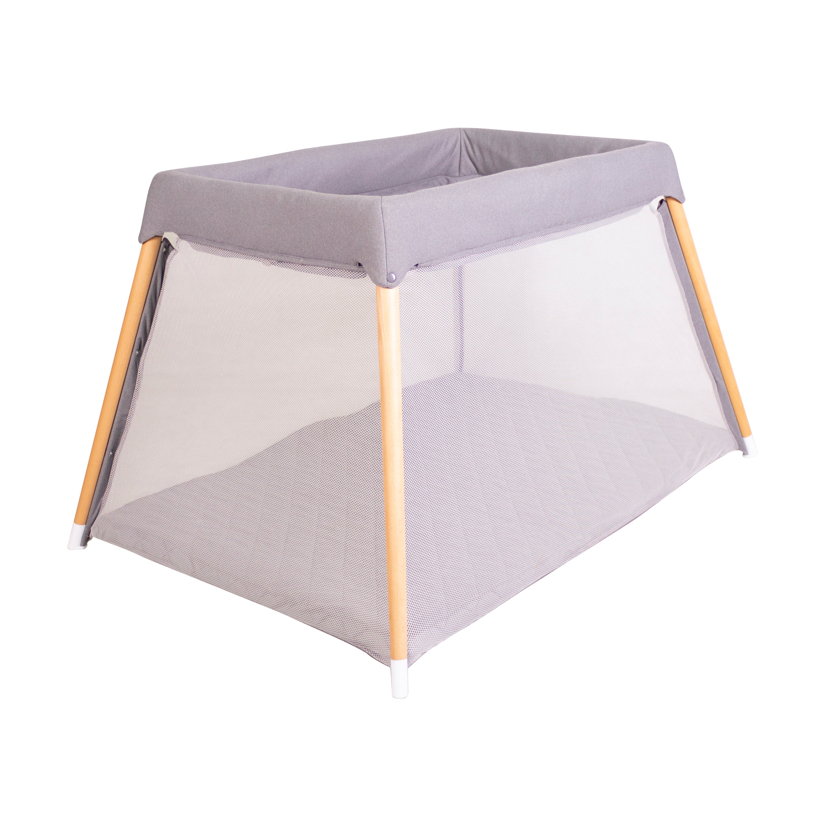 Bebe Care Zuri Timber Travel Cot Cots Baby Bunting AU