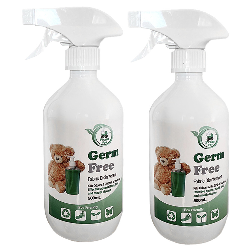 Pram Spa Germ Free Eco Friendly Non-Toxic Baby Safe Fabric Disinfectant ...