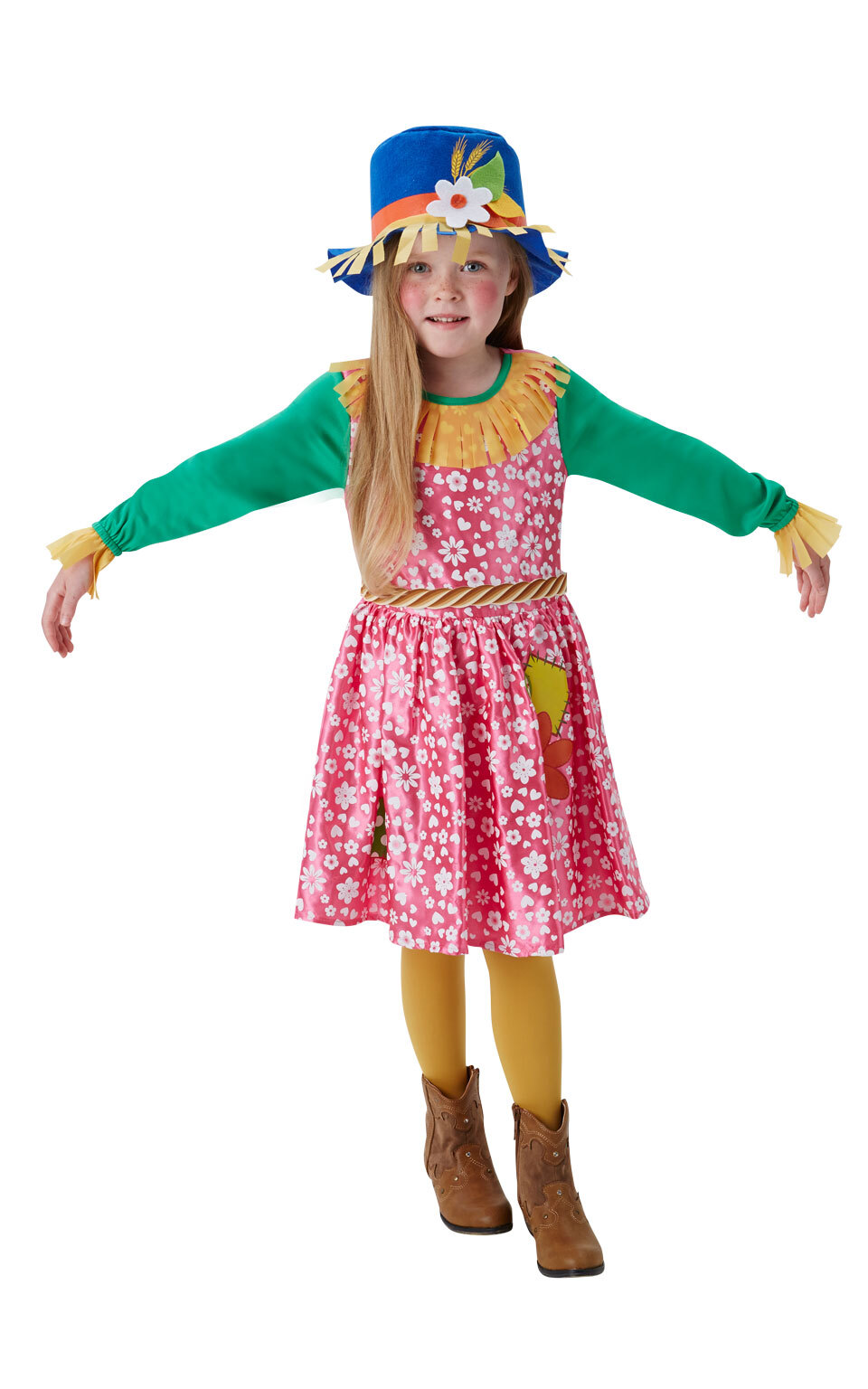Rubies Mrs Scarecrow Wizard Of Oz Child Girls Dress Up Costume