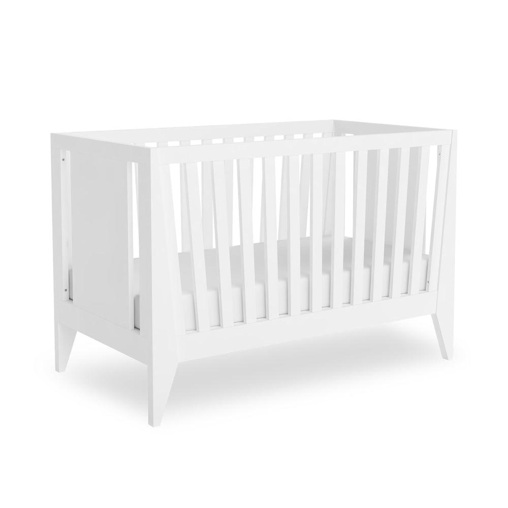 BabyRest Franka Cot White Cots Baby Bunting AU