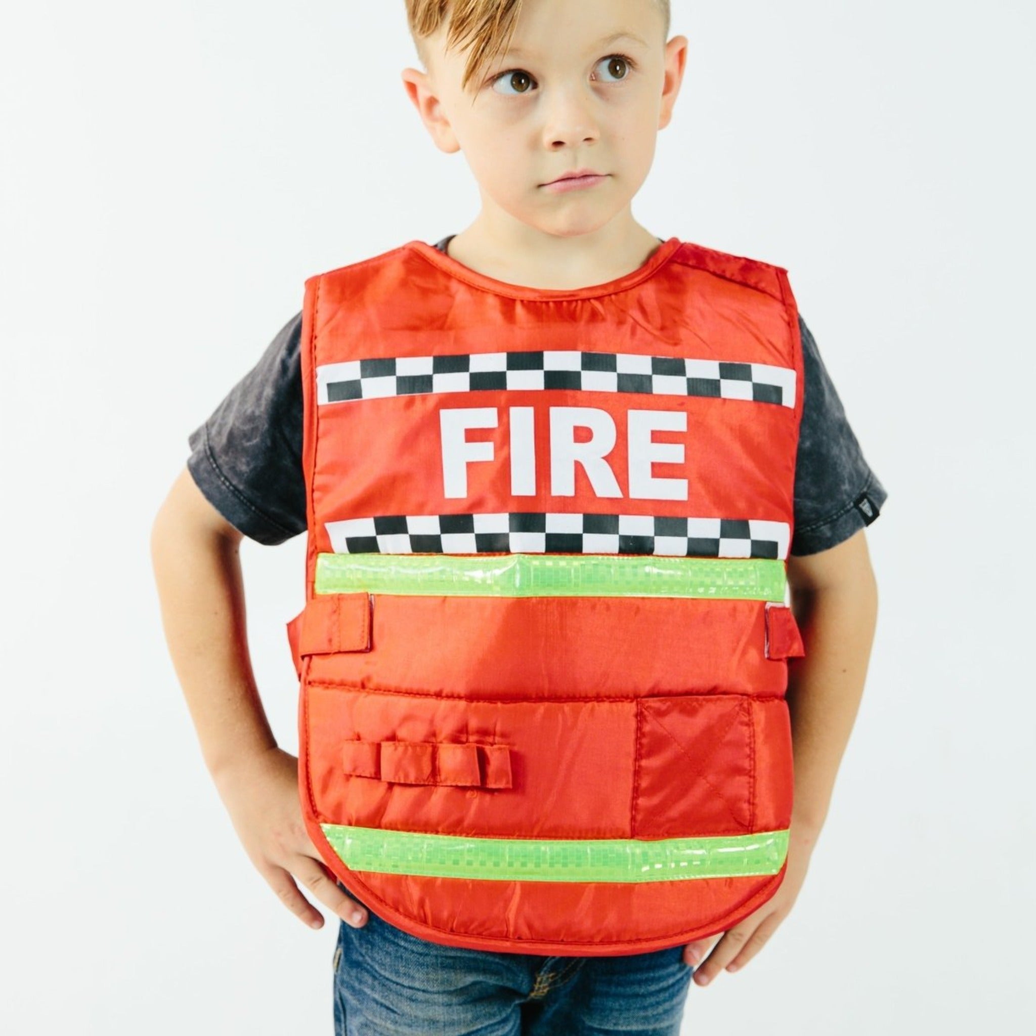 Little Heros Fireman Vests | Costume | Baby Bunting AU