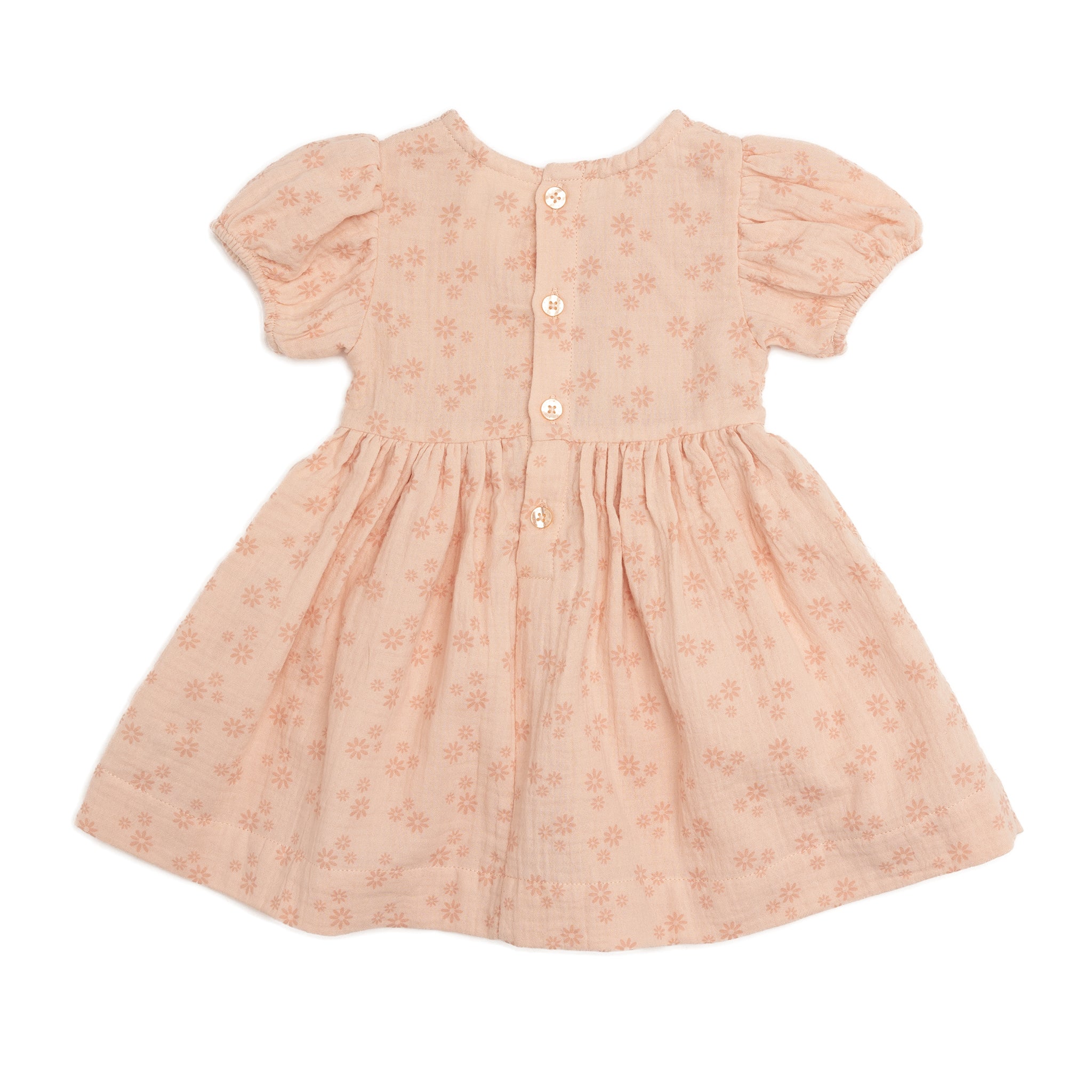 Kynd Baby Shirred Dress - Ditsy Floral | Girls Shirt Dress | Baby ...