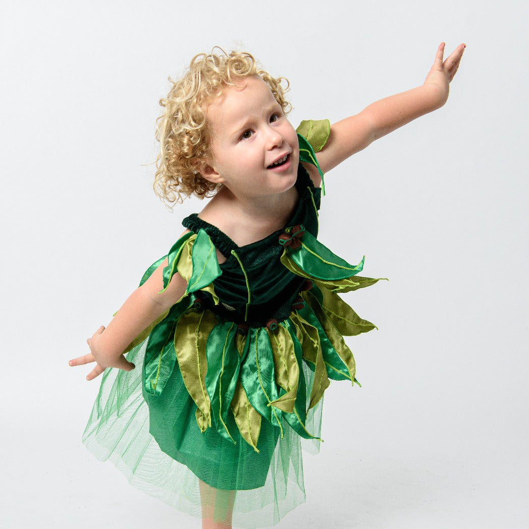 Fairy Girls Gumnut Babies Costume Dress - Green | Costume | Baby Bunting AU