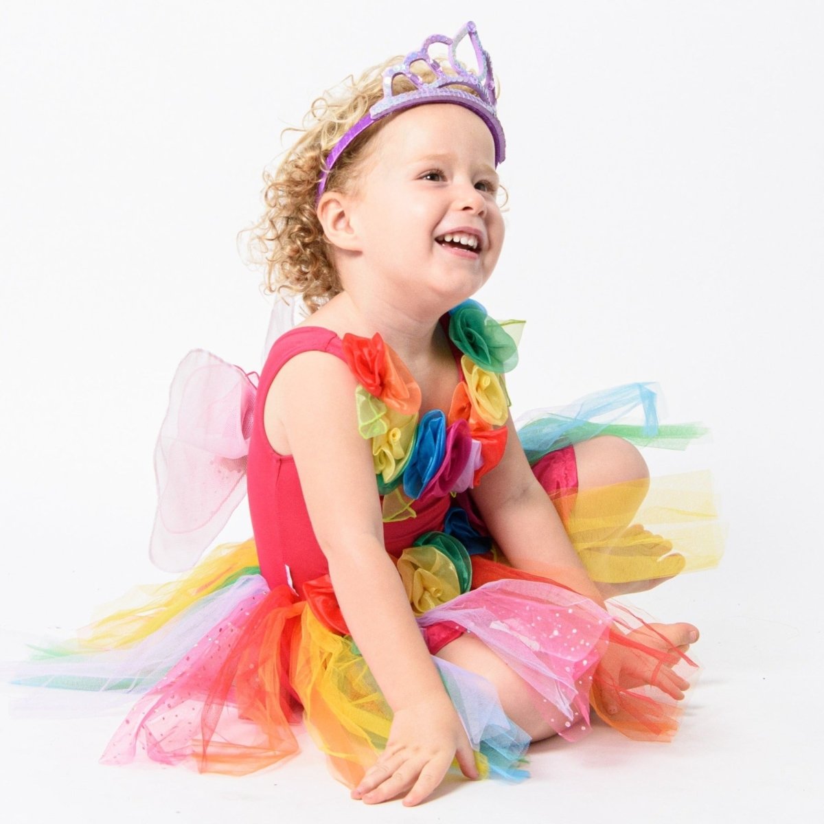 Fairy Girls Enchanting Fairy Dress - Rainbow | Costume | Baby Bunting AU Fairy Girls Enchanting Fairy Dress - Rainbow | Costume | Baby Bunting AU