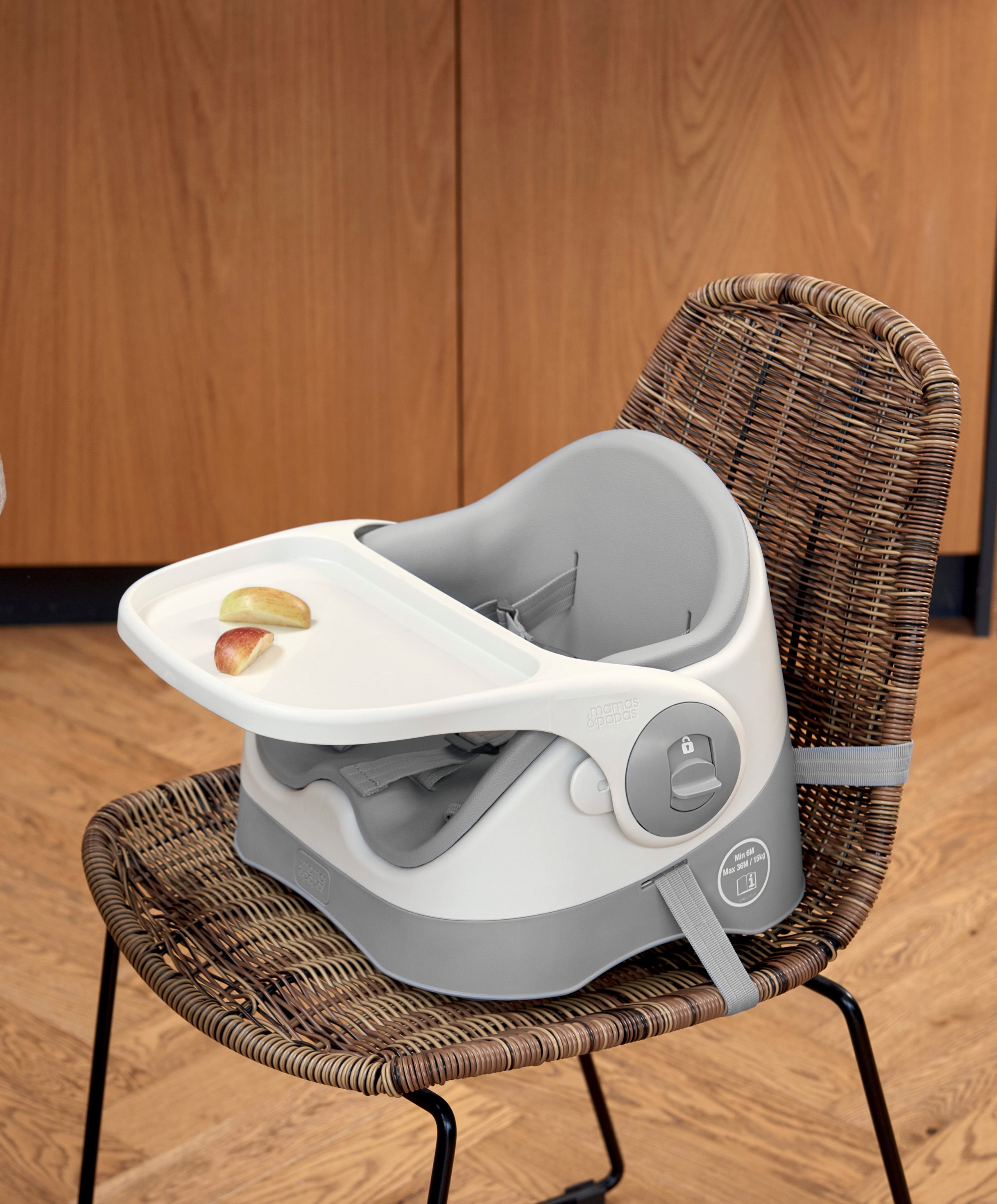 Mamas & Papas Bud 2In1 Booster Seat Pebble Grey Seats Baby
