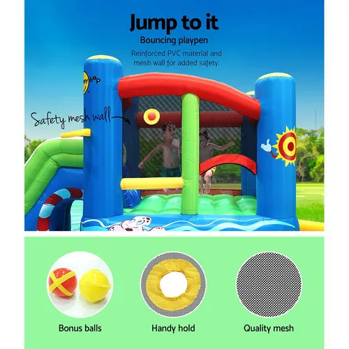 Bounce House Bunnings Happy Hop Happy Hop Jump Splash Wave Fun Zone Target Australia