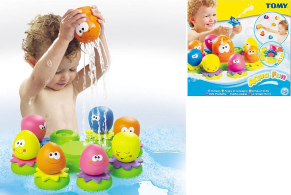 Tomy Baby Kids toddler Octopals Bath time squirt water Activity