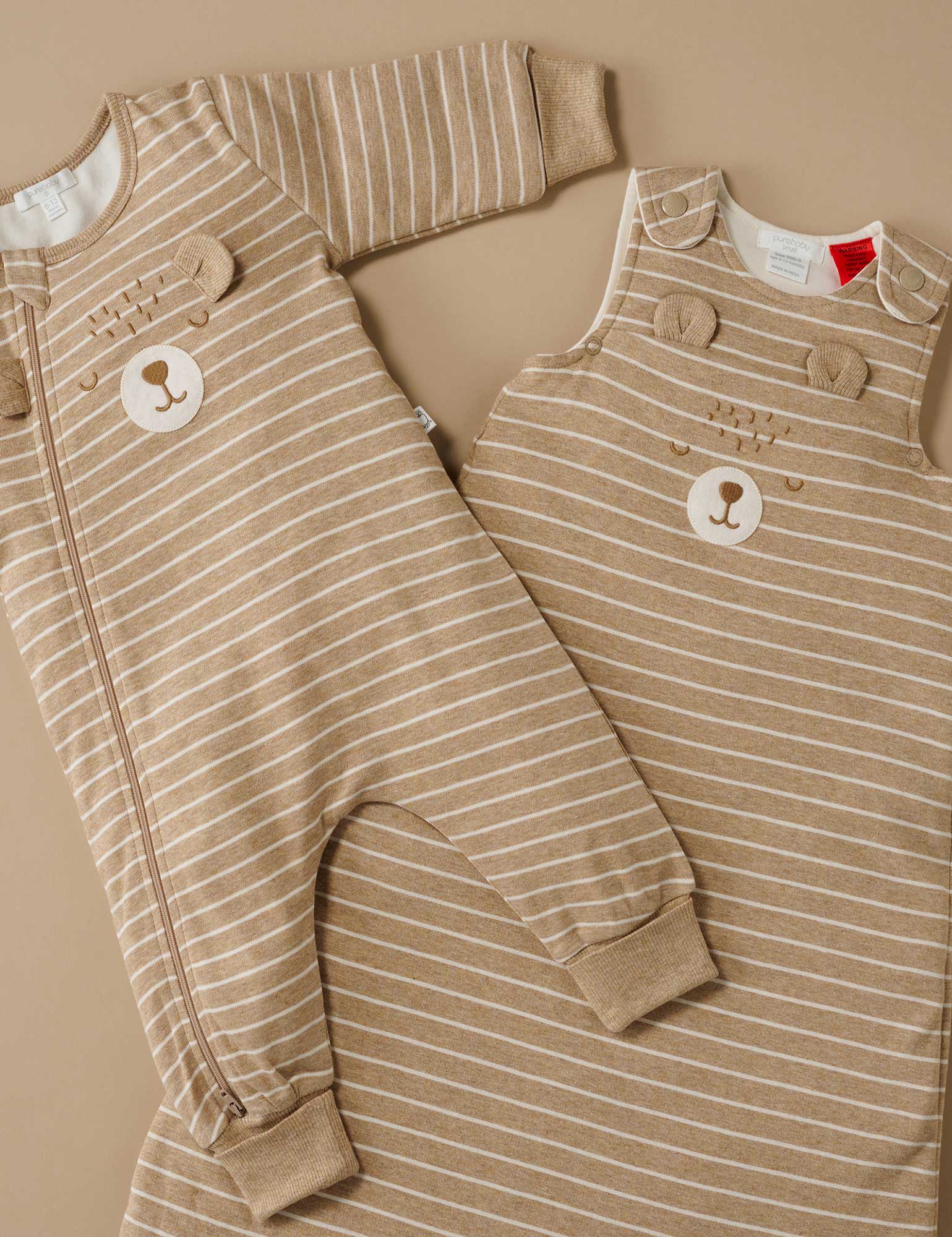 Purebaby Sleeveless Sleep Bag Multi Tog Sleepy Cub Medium Weight Sleeping Bags Baby Bunting AU