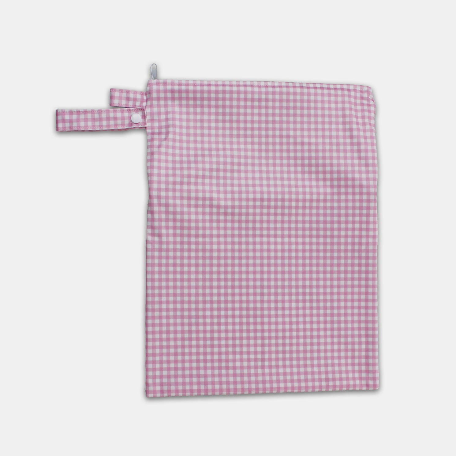 Tyoub Swimwear Waterproof Stay-dry Zip Wet Bag - Pink Gingham 