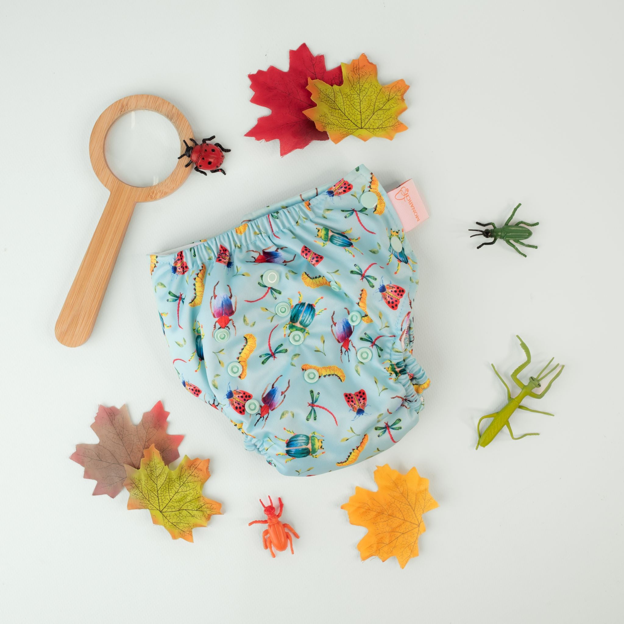 Monarch Cloth Pull-Up Nappy V2.0 - Bug-Ger Off - Snaps | Cloth | Baby ...