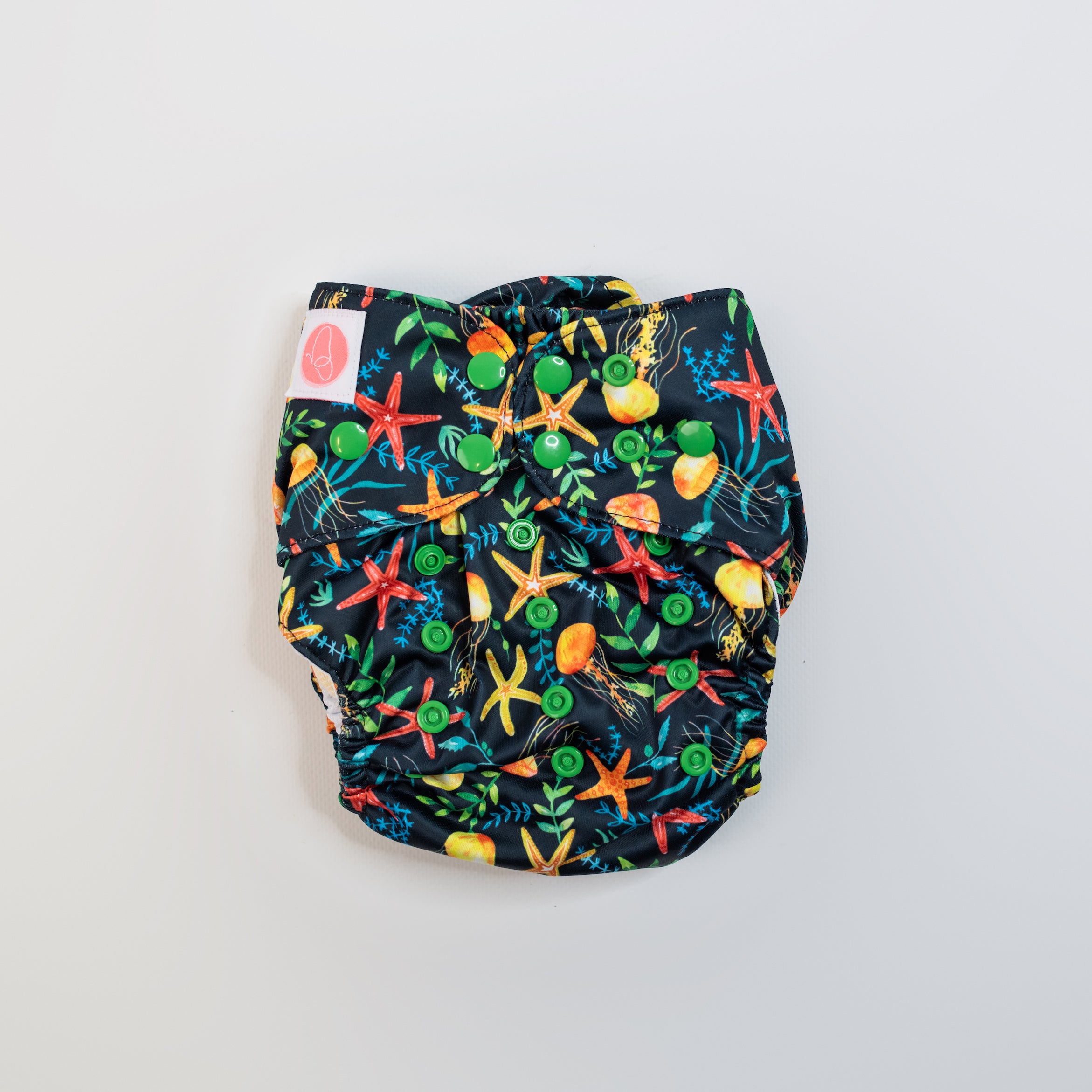 Monarch Classic Reusable Cloth Nappy V2.0, You Jelly?, Snaps