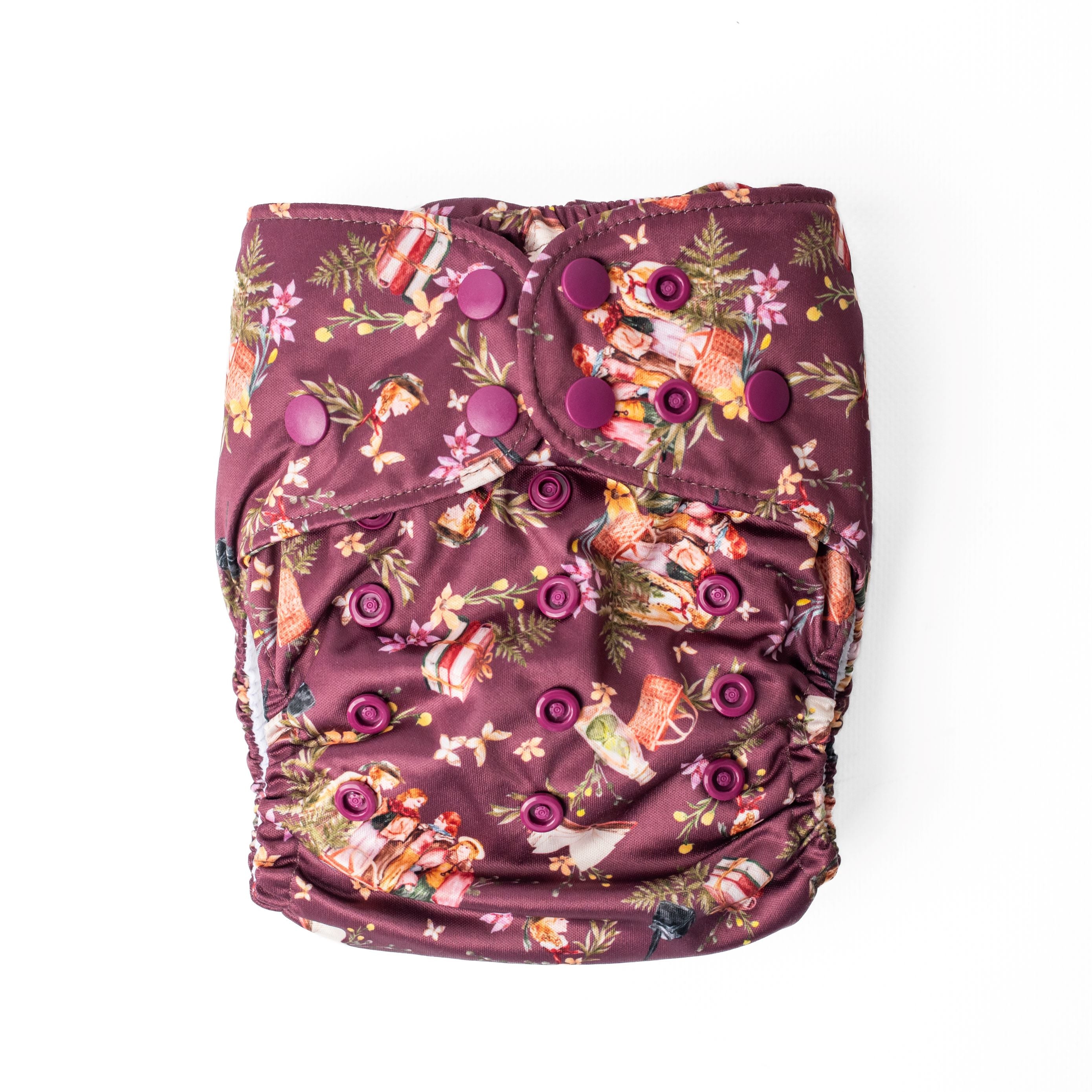 Monarch Classic Reusable Cloth Nappy V2.0, The March Sisters, Snaps
