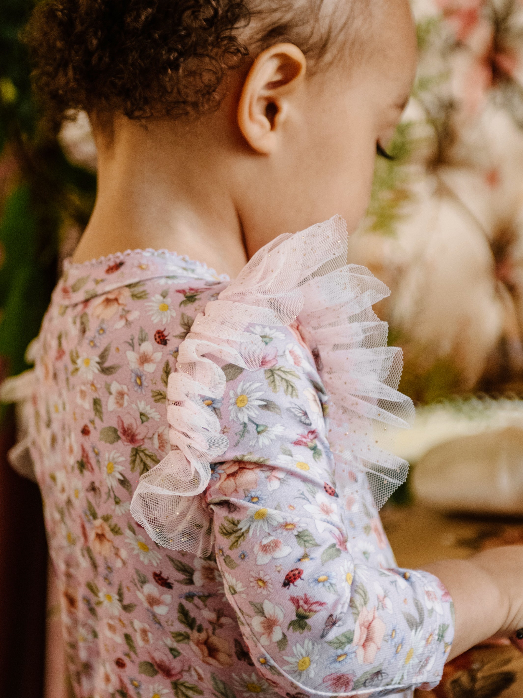 Fleur Harris 'Garden Ditsy' Fabulous Frilled Bodysuit Bodysuits