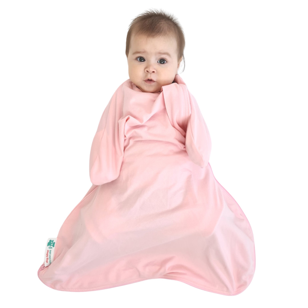 Baby Love Sleep ExtraWide Sleeping Bag "Cool" Candy Pink Light