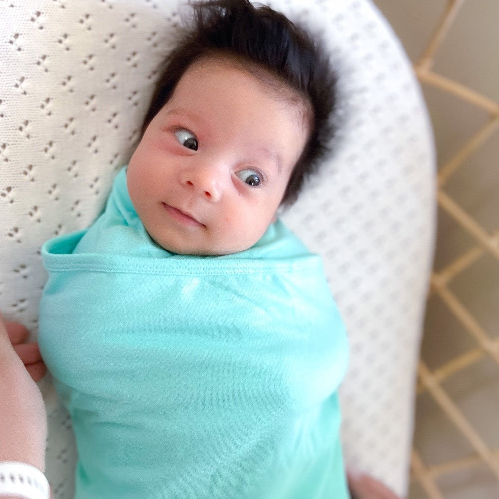 Baby Love Sleep Newborn Summer Swaddle Wrap Koala Hugs Cool Mint