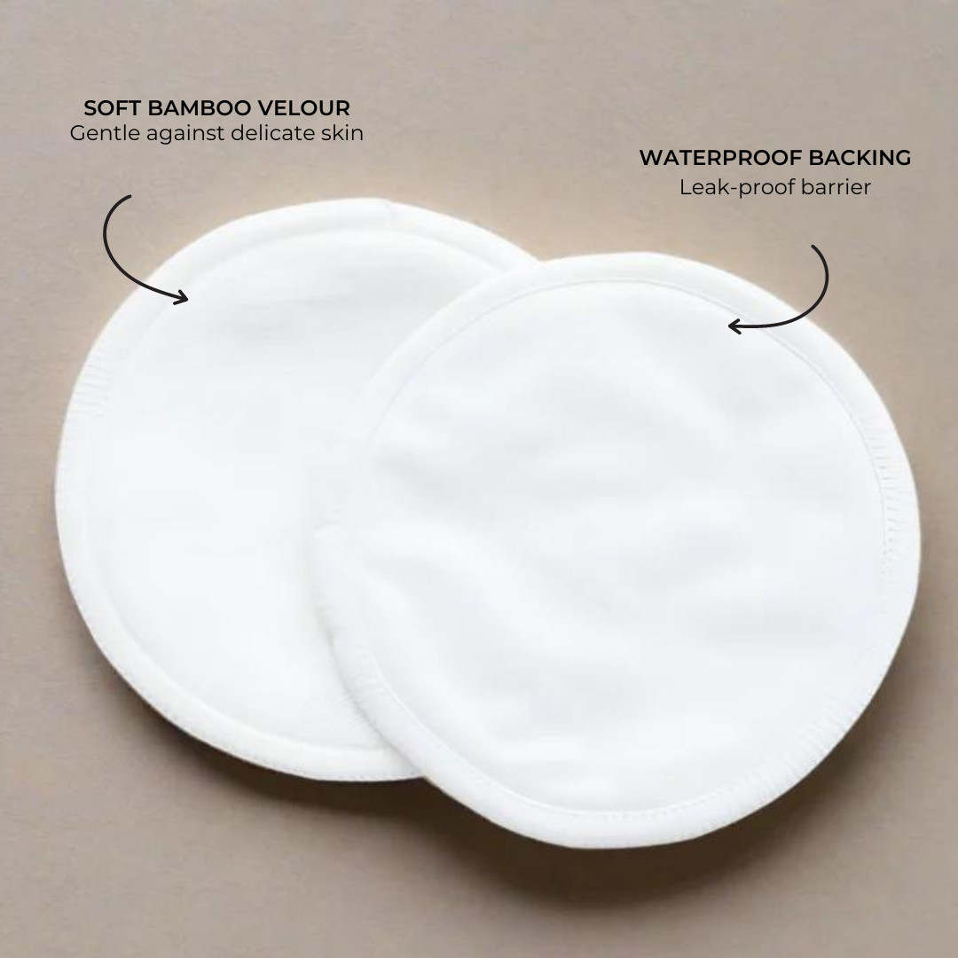 Cloth Bums Bamboo Breast Pads 6 Pairs Breast Pads Baby Bunting AU