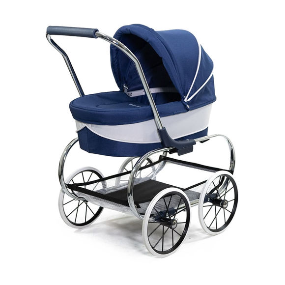 Valco Baby Just Like Mum Princess Doll Stroller/Mini Pram Toy - Navy