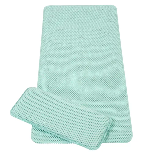 QSYZanZan Bath Kneeling Pad – Non-Slip, Comfortable, With Mesh Storage Bag For Bathtub & Cleaning Tasks
