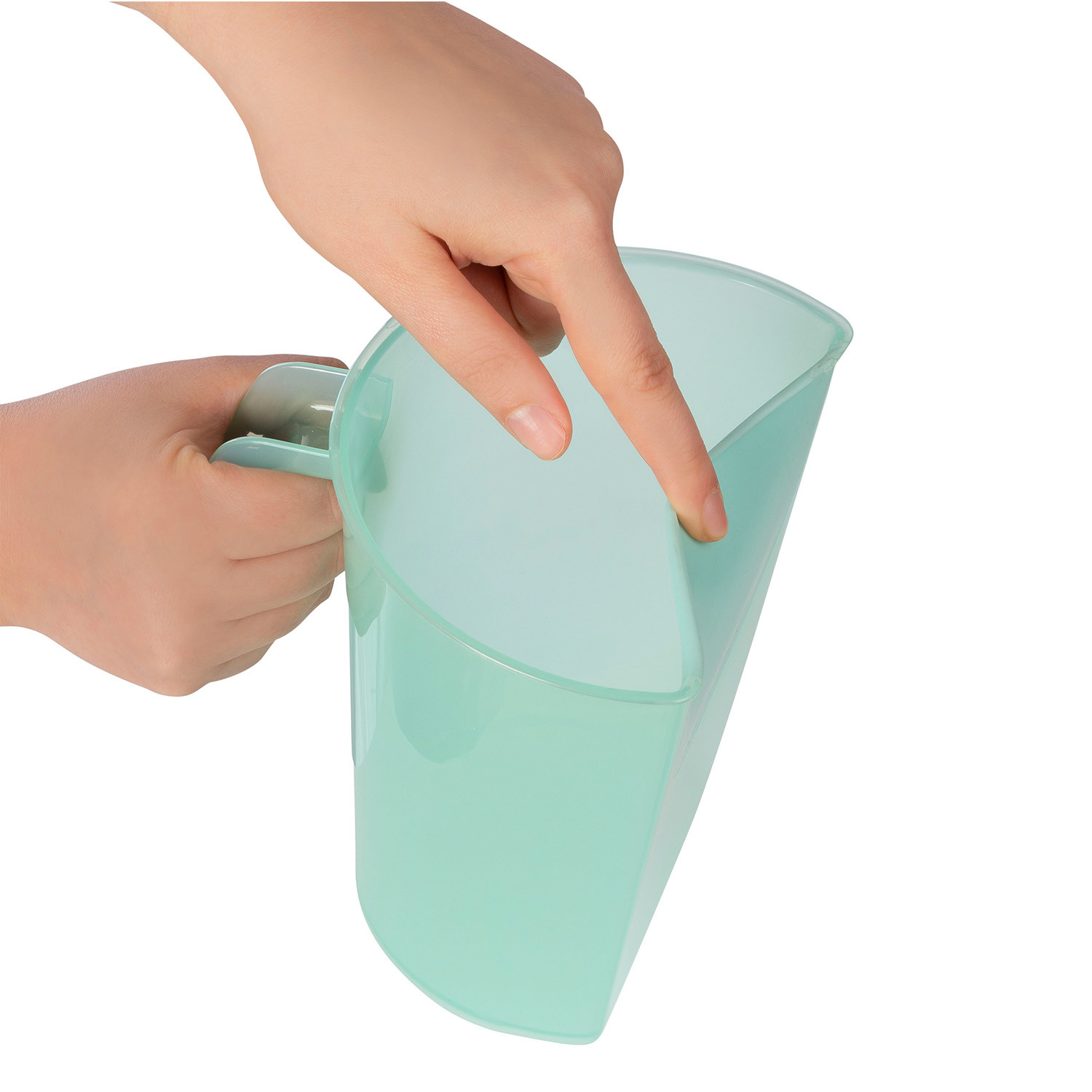 Clevamama ClevaRinse Caraffa Sciacquo Capelli Bambino - 500 Ml, Bordo Morbido, Senza Lacrime