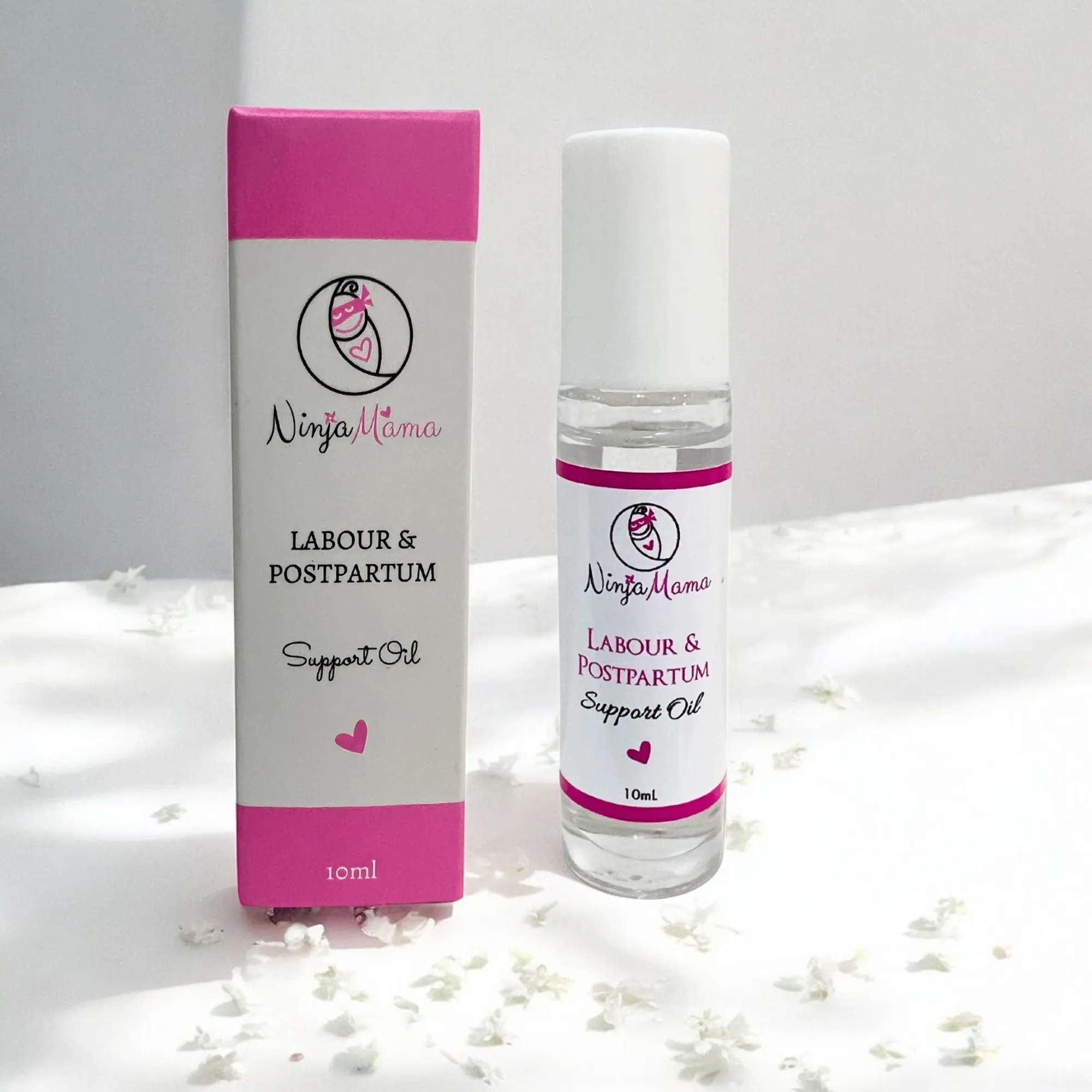 Ninja Mama Clary Sage Labour and Postpartum Support Oil Roller 10ml