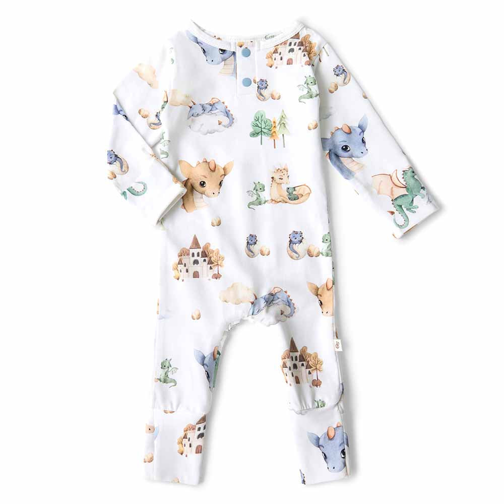 Snuggle Hunny Kids - Eucalypt Growsuit