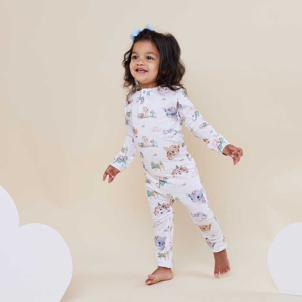 Snuggle Hunny Kids - Eucalypt Growsuit main image 1
