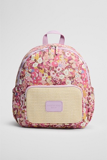 A pink bookbag best sale