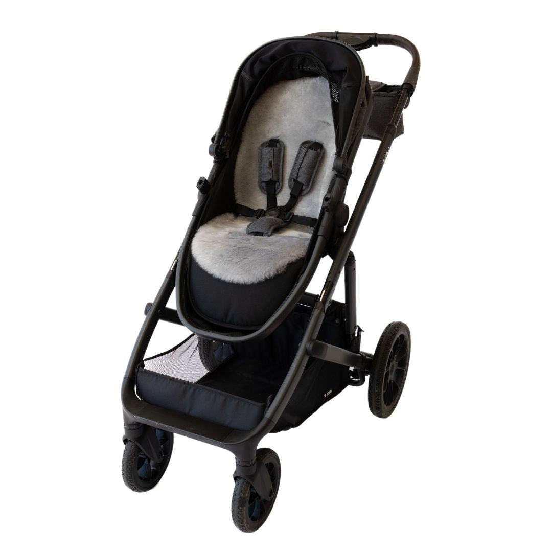 Naturally Sheepskins Bundle Lambskin Baby Rug (Natural) + Luxe Lambskin