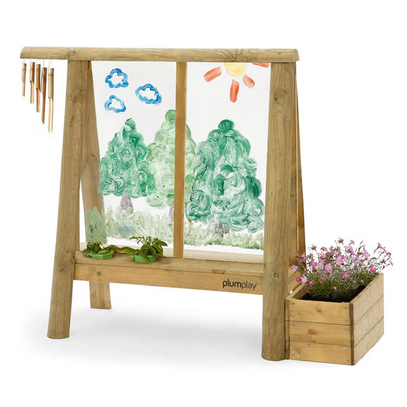 Plum Play AU Discovery Create & Paint Easel Outdoor Art for Kids