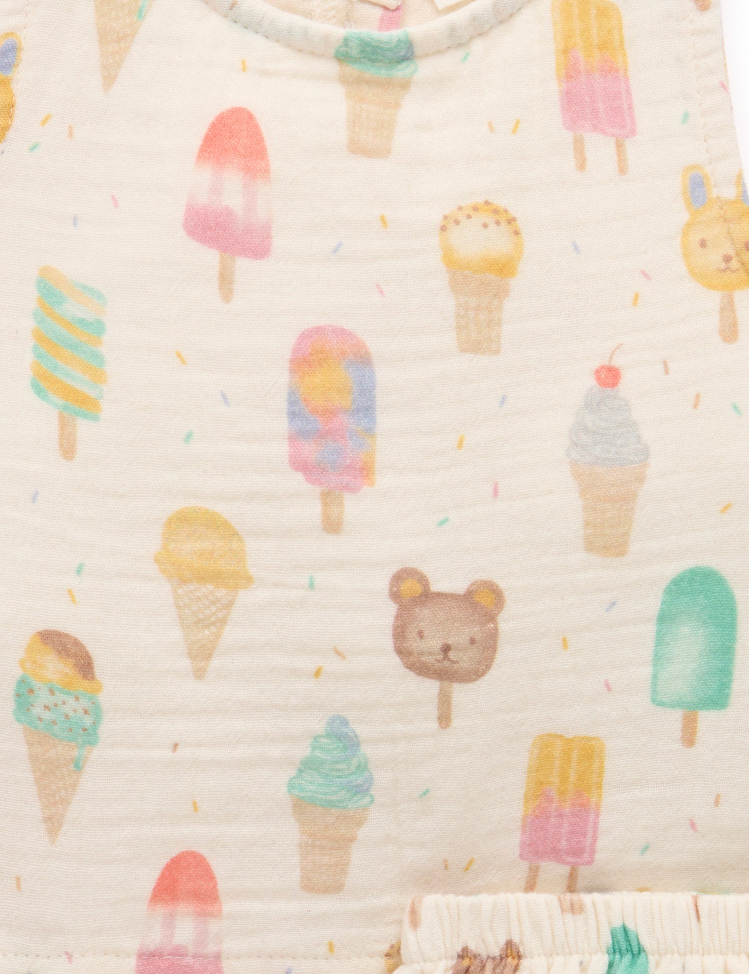 Purebaby Crinkle Hat Sunshine Gingham Hats Baby Bunting AU